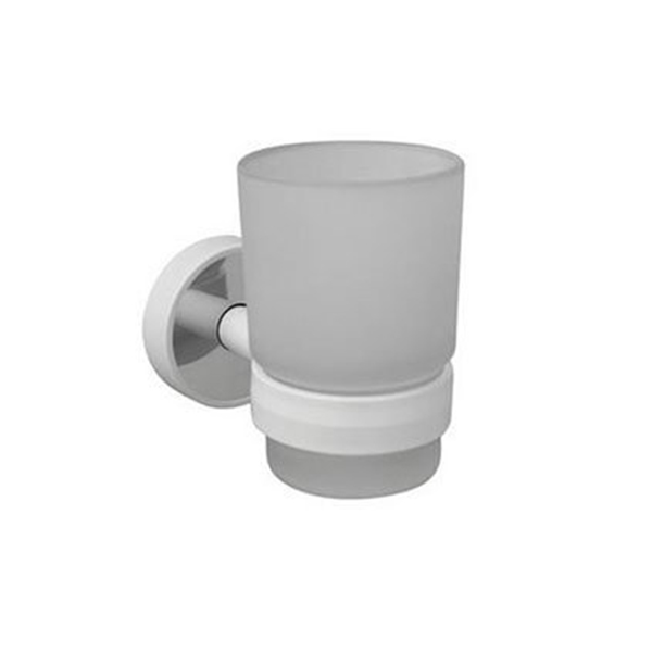drzac cetkica, inox, beli