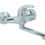 Baterija za umivaonik zidna L-150 JP321015 Perla