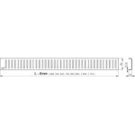 Tuš kanalica 115cm APZ1 inox ALL-KO