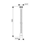 Tus crevo PVC PGC150CB - 9
