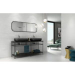 Plaster Blanco Lines Rect 25x75