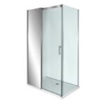 Tus kabina CONCEPT TITAN sa bocnom stranom 8mm 100x80 sa ogledalom