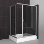 Seyihan 120 Tuš kabina 6mm 120x80 hrom