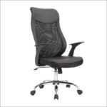 Kancelarijska  Fotelja 2302 Crna mesh