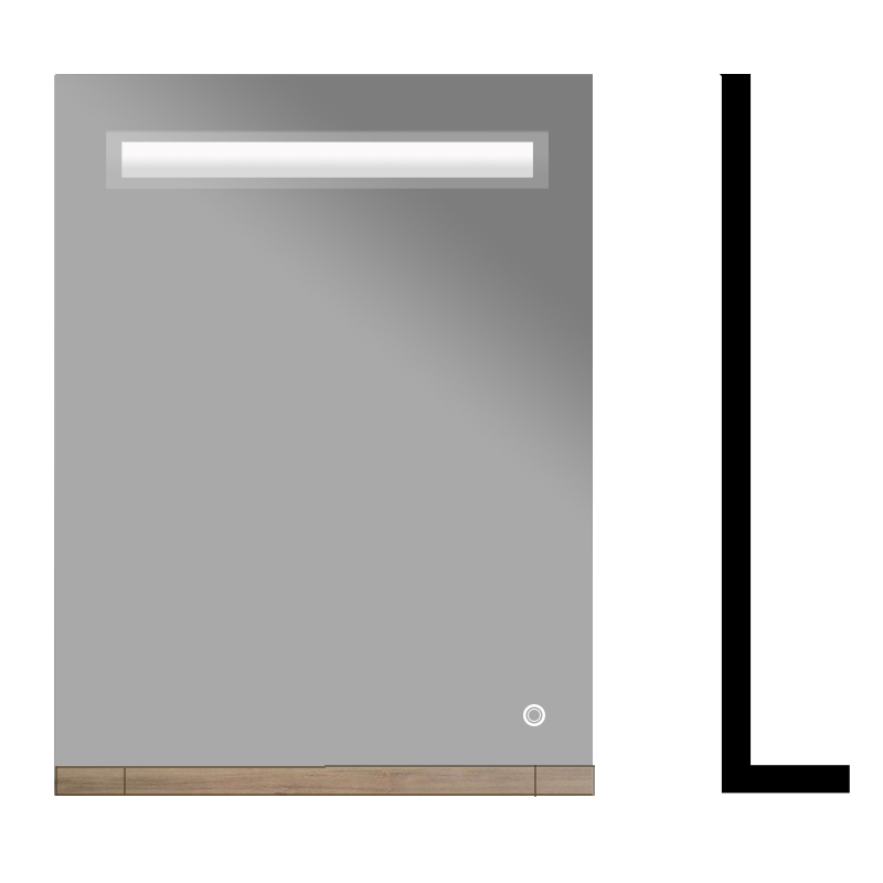 LED Ogledalo sa Etazerom 60x80