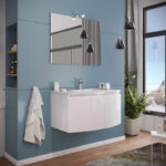 GIULIA 80 SET F00/00 orm beli+umi+ogl(80x60)+lamp 80