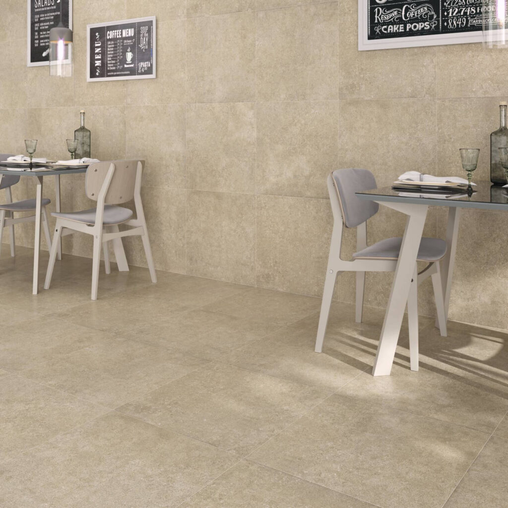 Ozone Taupe Rect 30 x 90 restoran