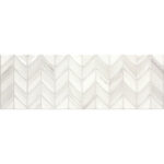 Riverdale White Aden Rect 30 × 90