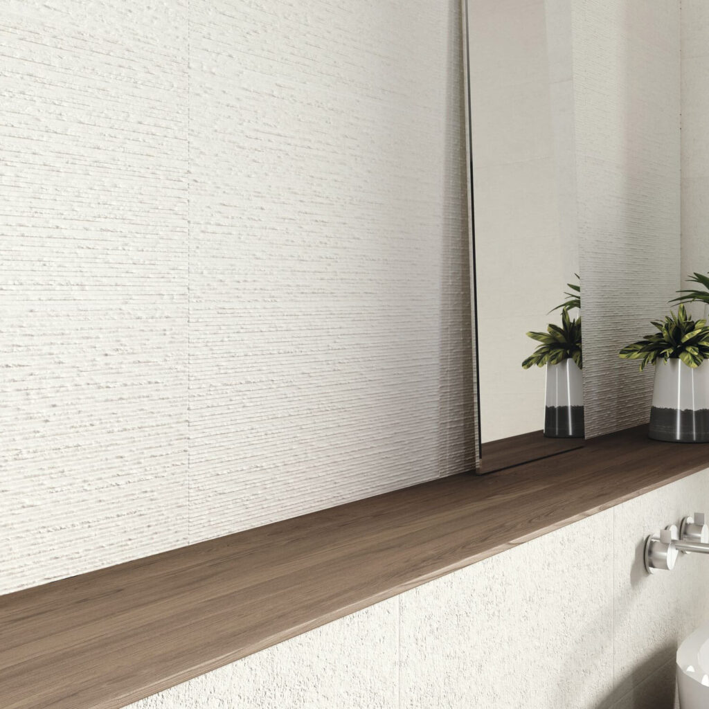 Slot Ozone Snow Rect 30 x 90 kupatilo