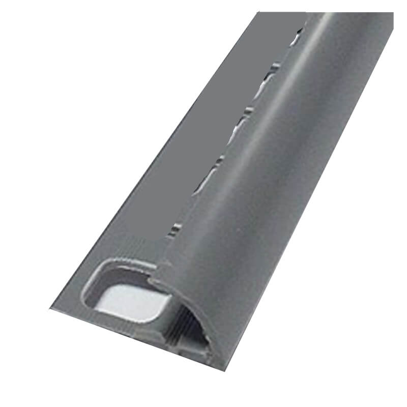 Ugaona Lajsna PVC Sv. Siva 10mm