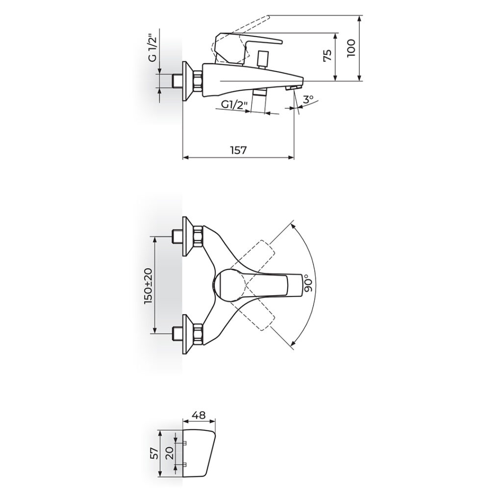 Cubo JC33101 Baterija za kadu