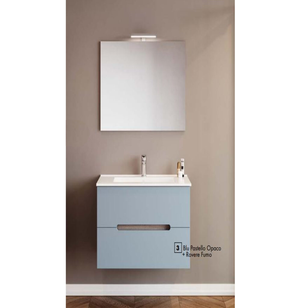 IRIS60/RF/F98 Ormaric sa umiva sa ogledalom 60 9