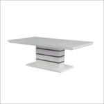 CT 1020 White Klub sto MDF 120x70