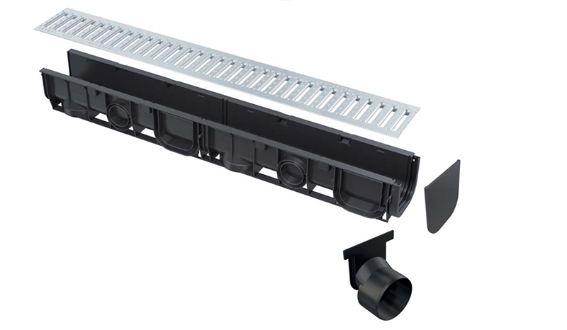AVZ G101B ALL KO Slivnik garažni set
