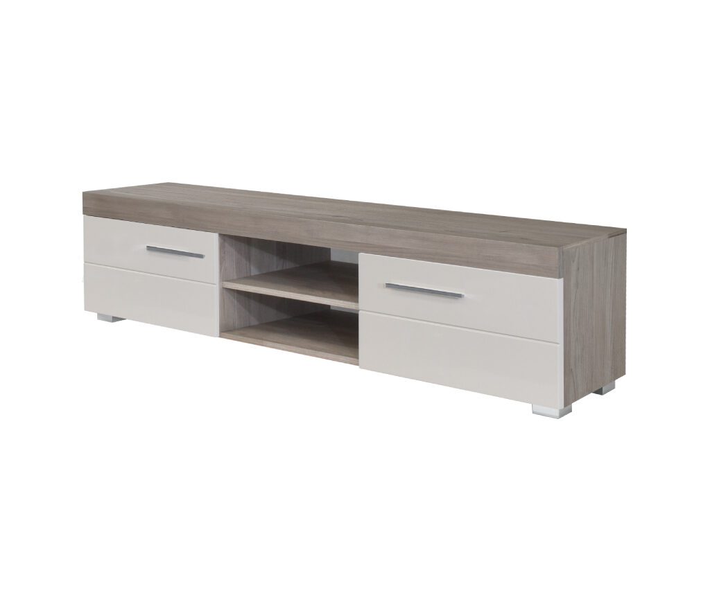 Barselona TV Komoda Pesak/Nordic Hrast - 9