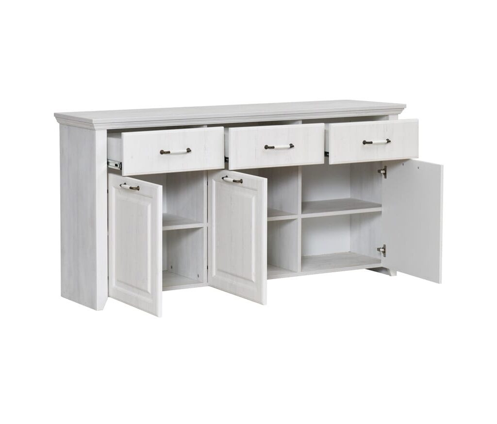 Dnevna soba Rustic belo Komoda 1