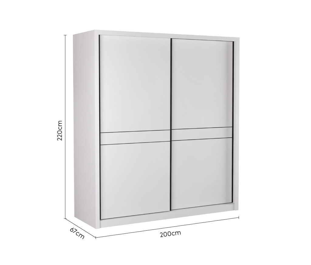 Dream Plakar 200 BeloCrno 9