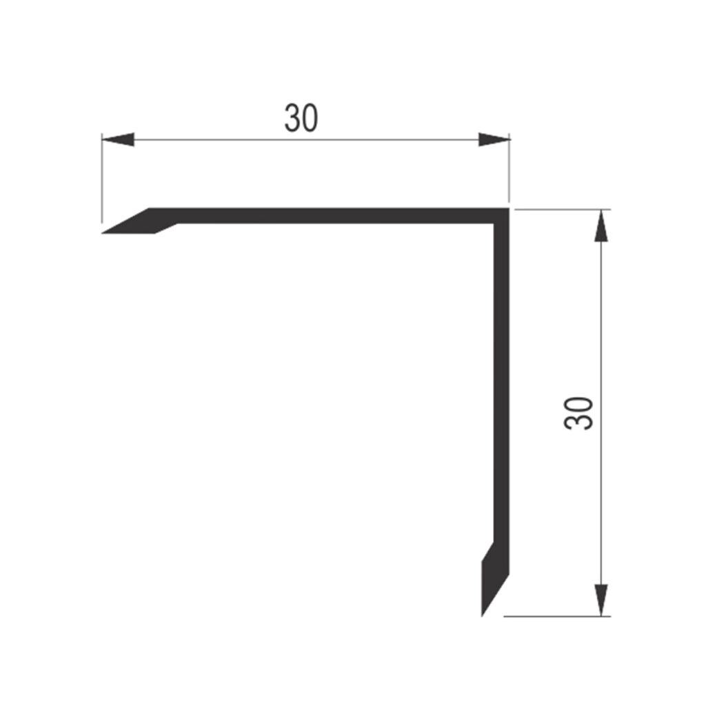 Profil 3530-S Profil aluminijumski 30x30 2.7m - Image 2