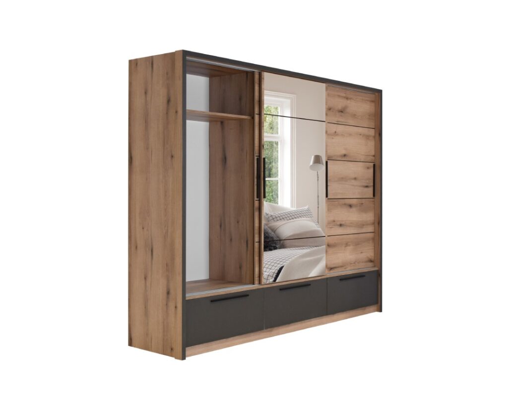 Kaliopa Plakar 270cm artisan/sivo - Image 2