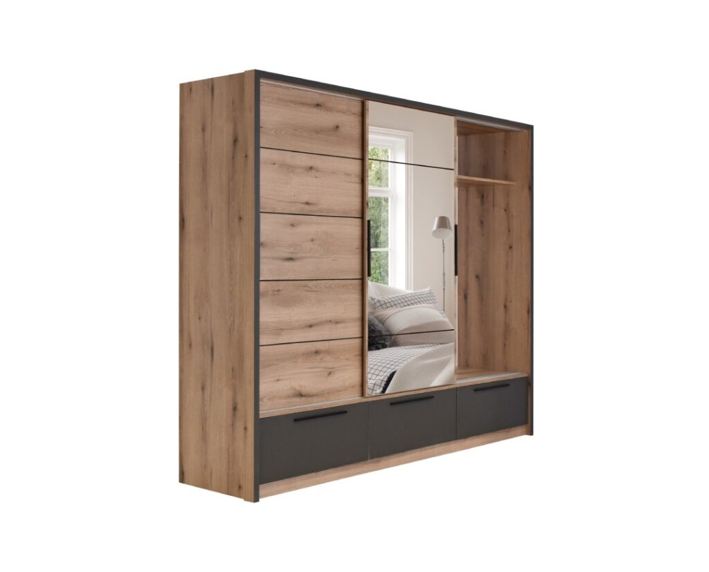 Kaliopa Plakar 270cm artisan/sivo - Image 3