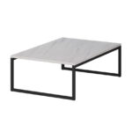 Valencia Klub sto beli mermer 90x60