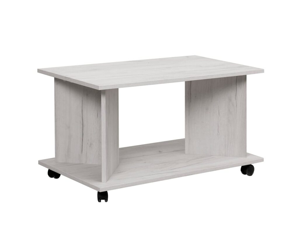 Klub sto Hermes Snezni hrast 90x50x50 - 1