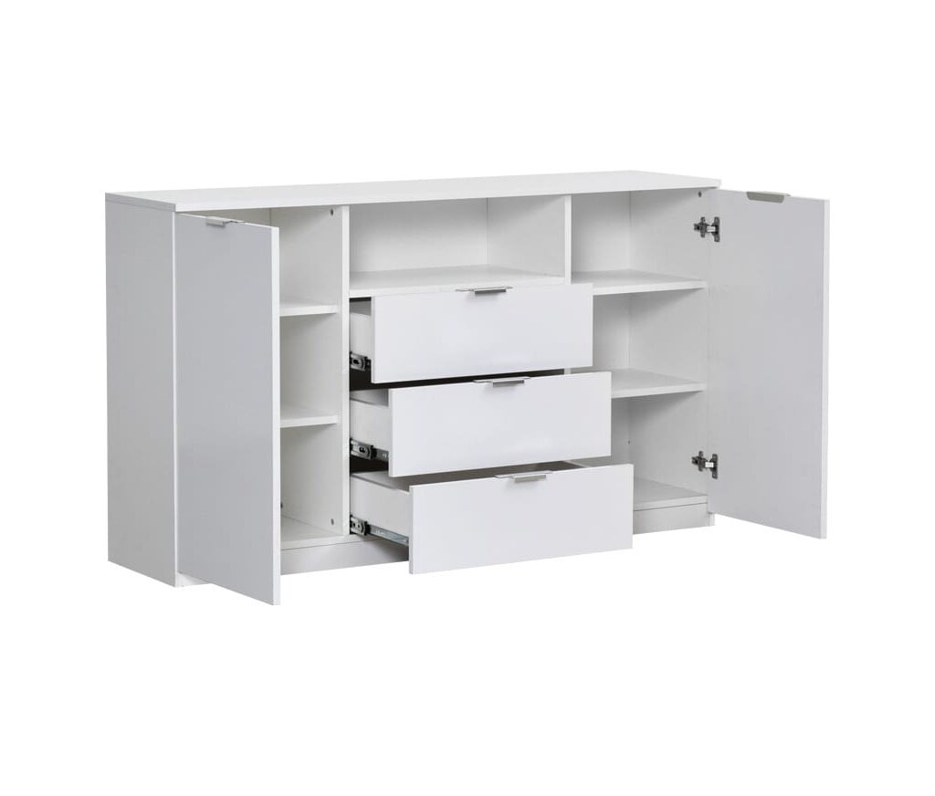 Komoda Elegance 150 belo sjaj 1