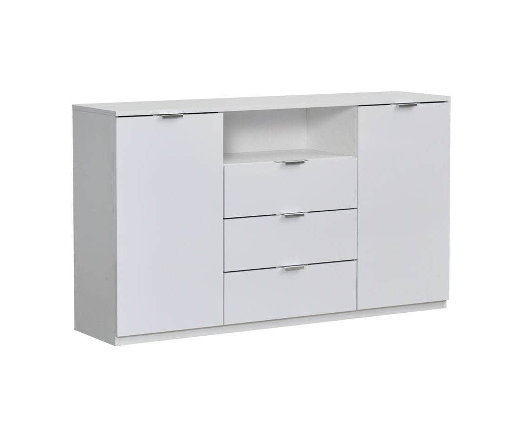 Komoda Elegance 150 belo sjaj - 1