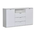 Elegance Komoda 150cm sjajno bela