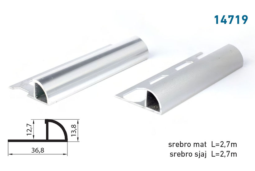 Lajsna 14719 Sr Sjaj 12mm 2,7met 9