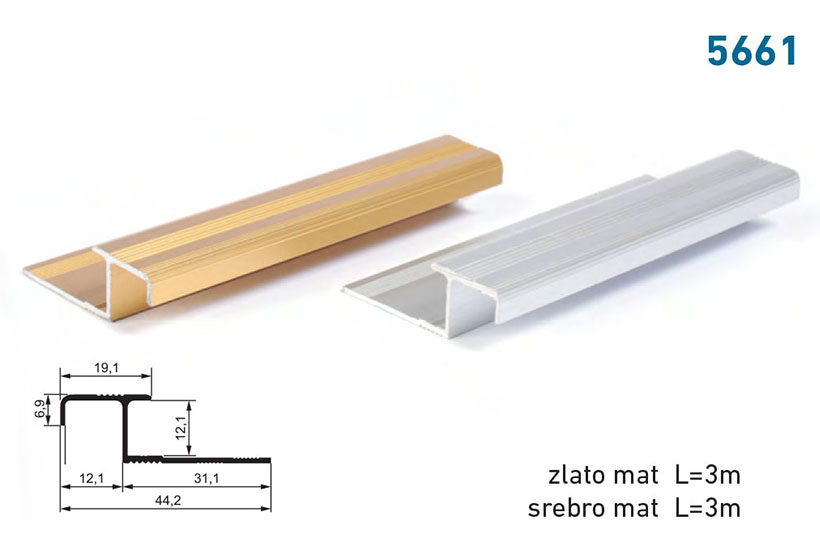 Lajsna 5661 srebro 3met 9