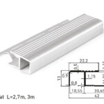 7489 Lajsna srebrna mat 2.7m