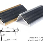 ST 208 Lajsna srebrna 3m