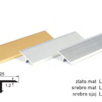 T SM1022 Lajsna srebrna 3m