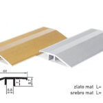 Prelazna 230 Lajsna prelazna srebrna 3m