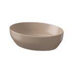 Larga Ellipse Brown Umivaonik braon 50x38cm