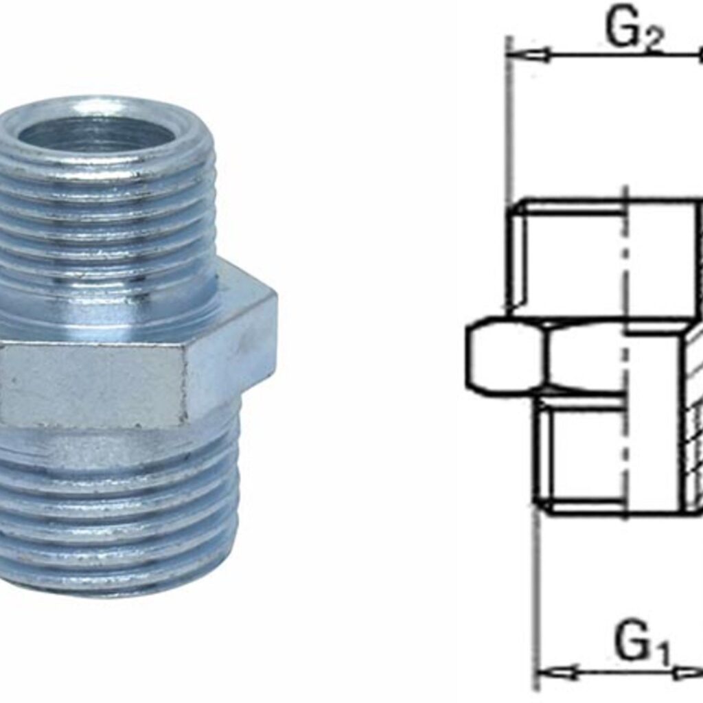 Tehno Redukcija SU 1/2" x 3/8" 9