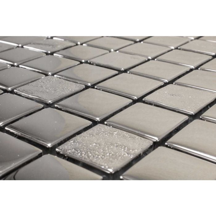 Luxury Silver Mozaik 30x30 1
