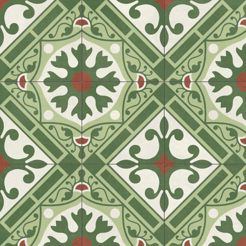 lux plocice, aparici, porcelanske plocice, dizajn, sarene plocice, spanske plocice, zelene