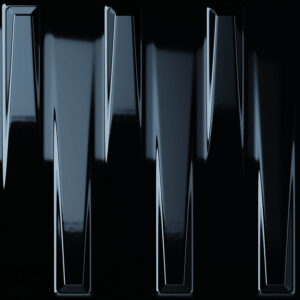 Dutton Black Gloss 25×25