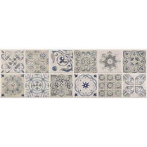 Ozone Mosaico Antique Grey Rect 30 x 90 - Image 1