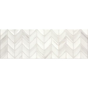 Riverdale White Aden Rect 30 × 90
